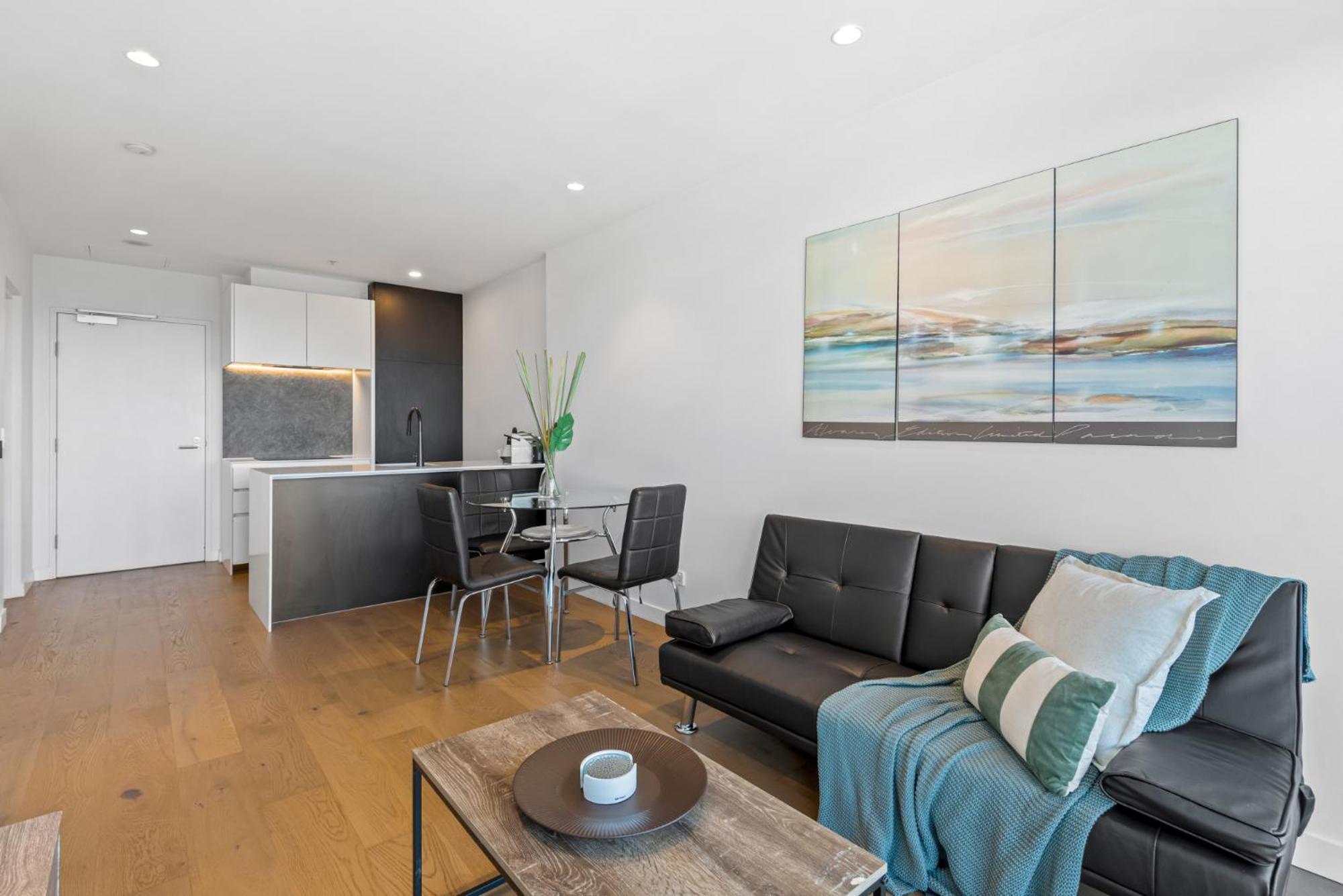 Apartment 1-bed Pad With Modern Amenities, Pool & Gym