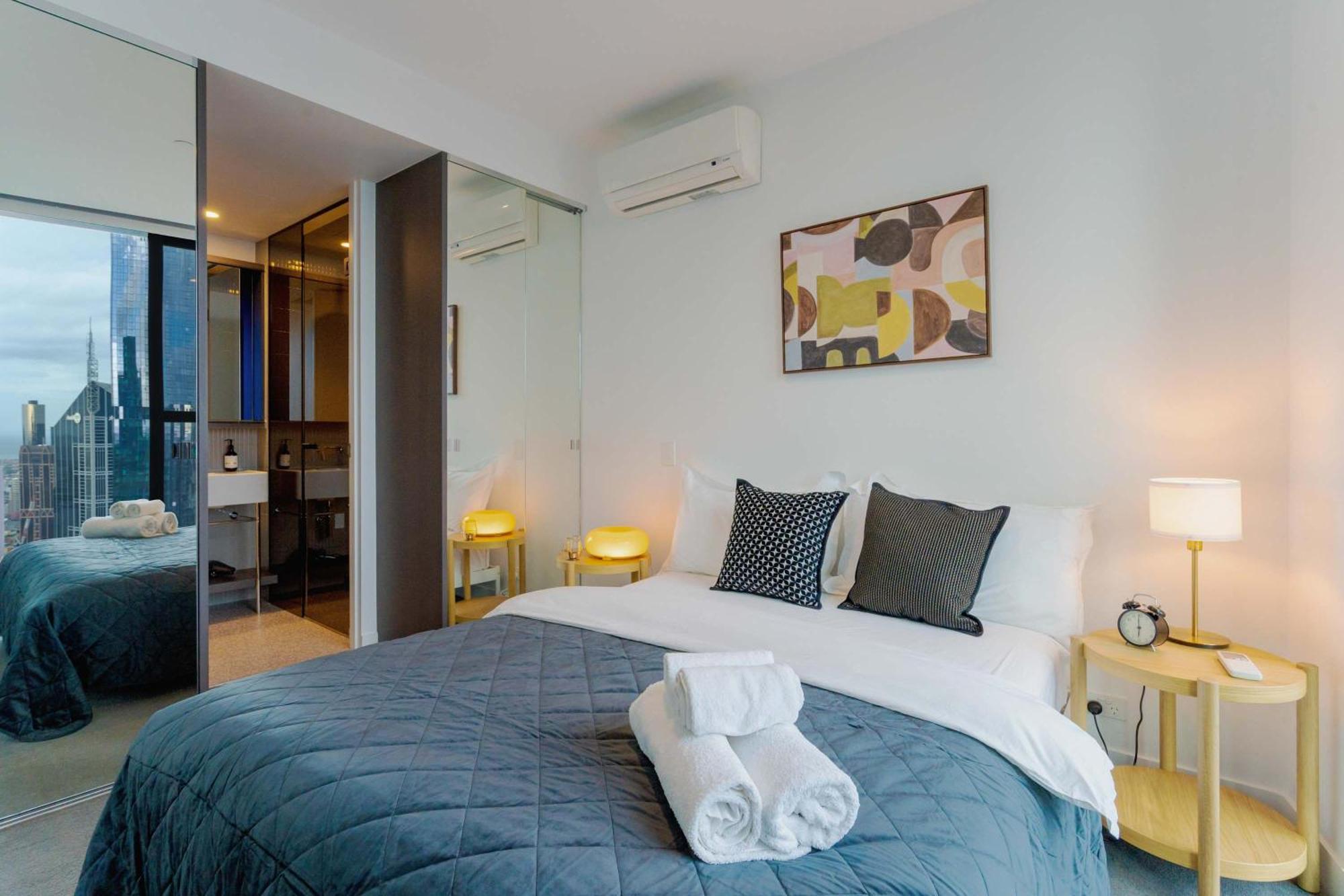 Apartment Swanston 3b Lv53 Cbd Skyline View Freetram *