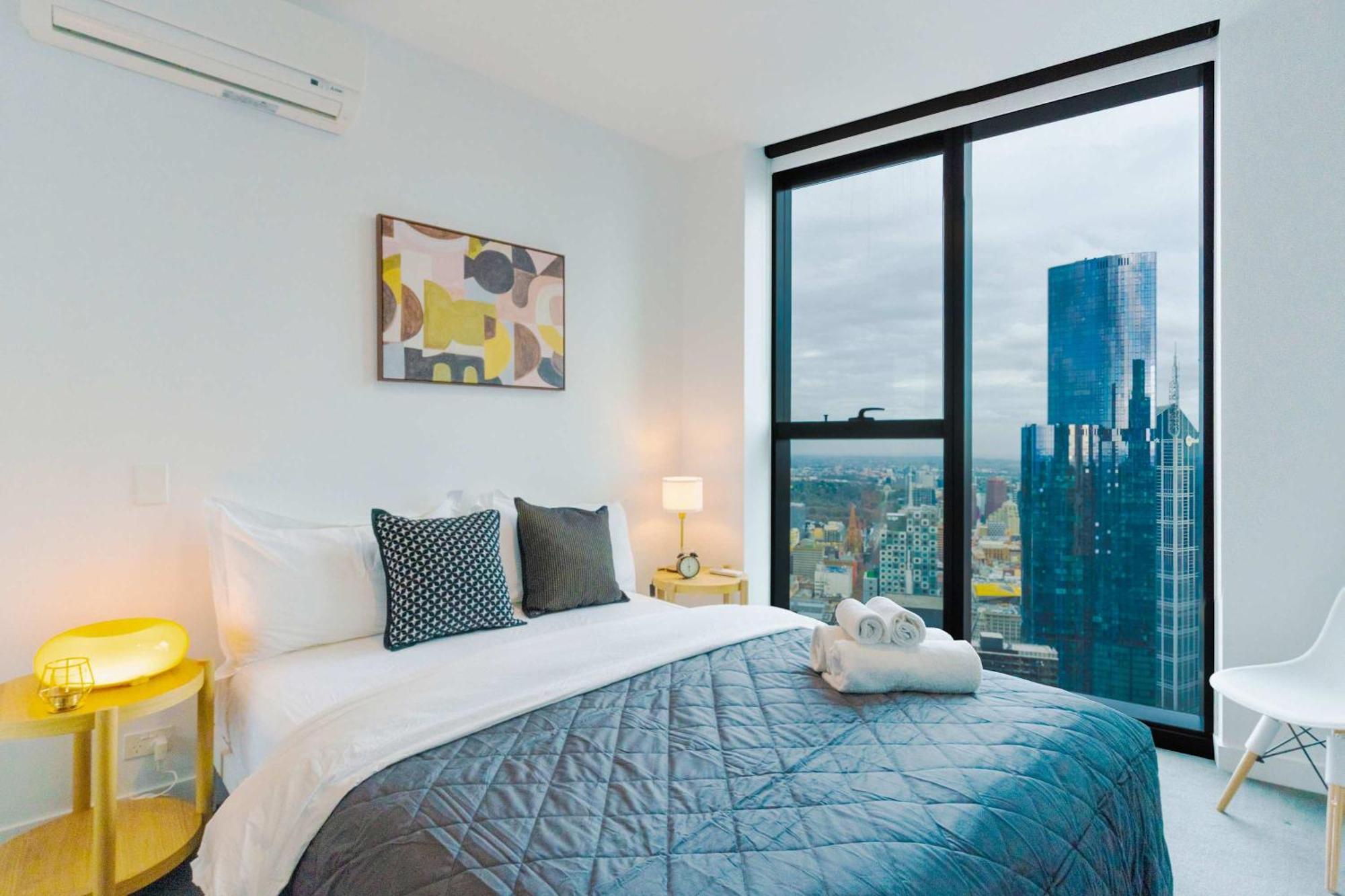 Swanston 3b Lv53 Cbd Skyline View Freetram Apartment