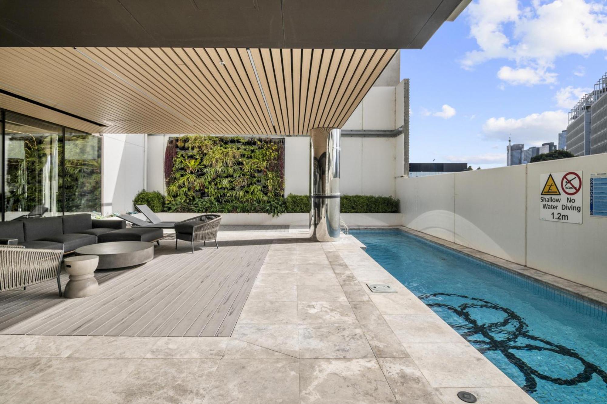 Apartment Chic 1-bed South Unit With Pool & Gym Melbourne