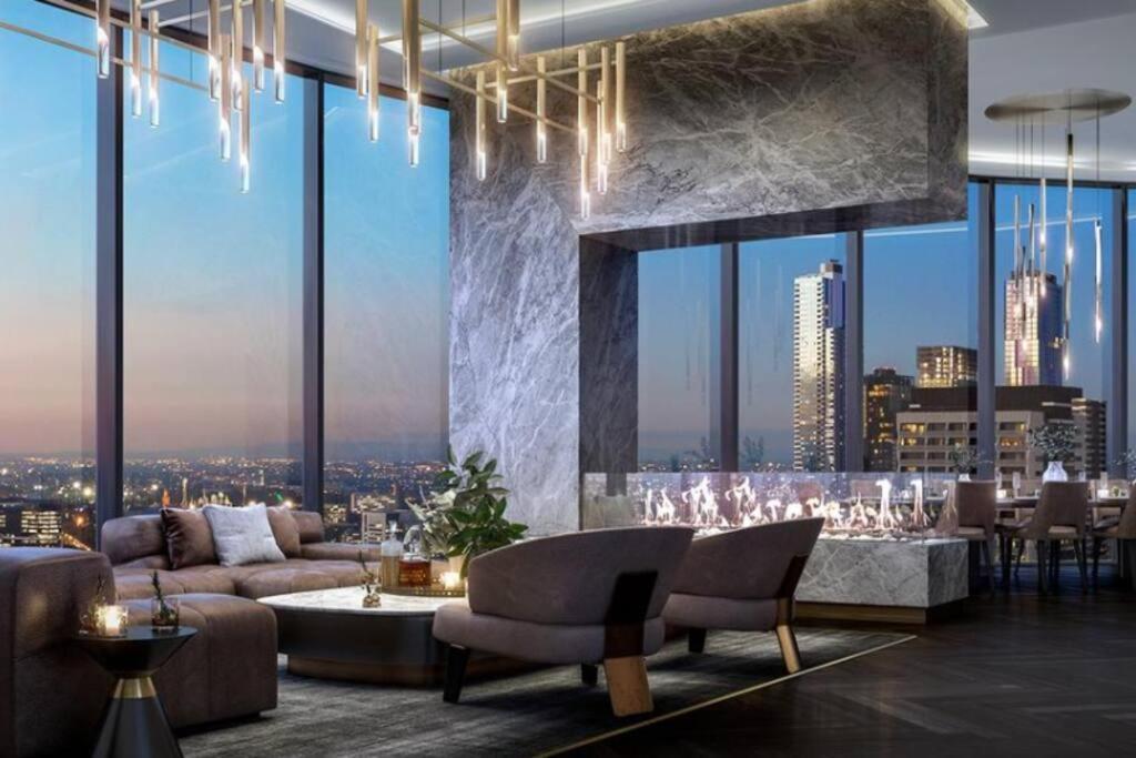 Sky Rise View And Outdoor Jacuzzi Cozy Apartment Melbourne
