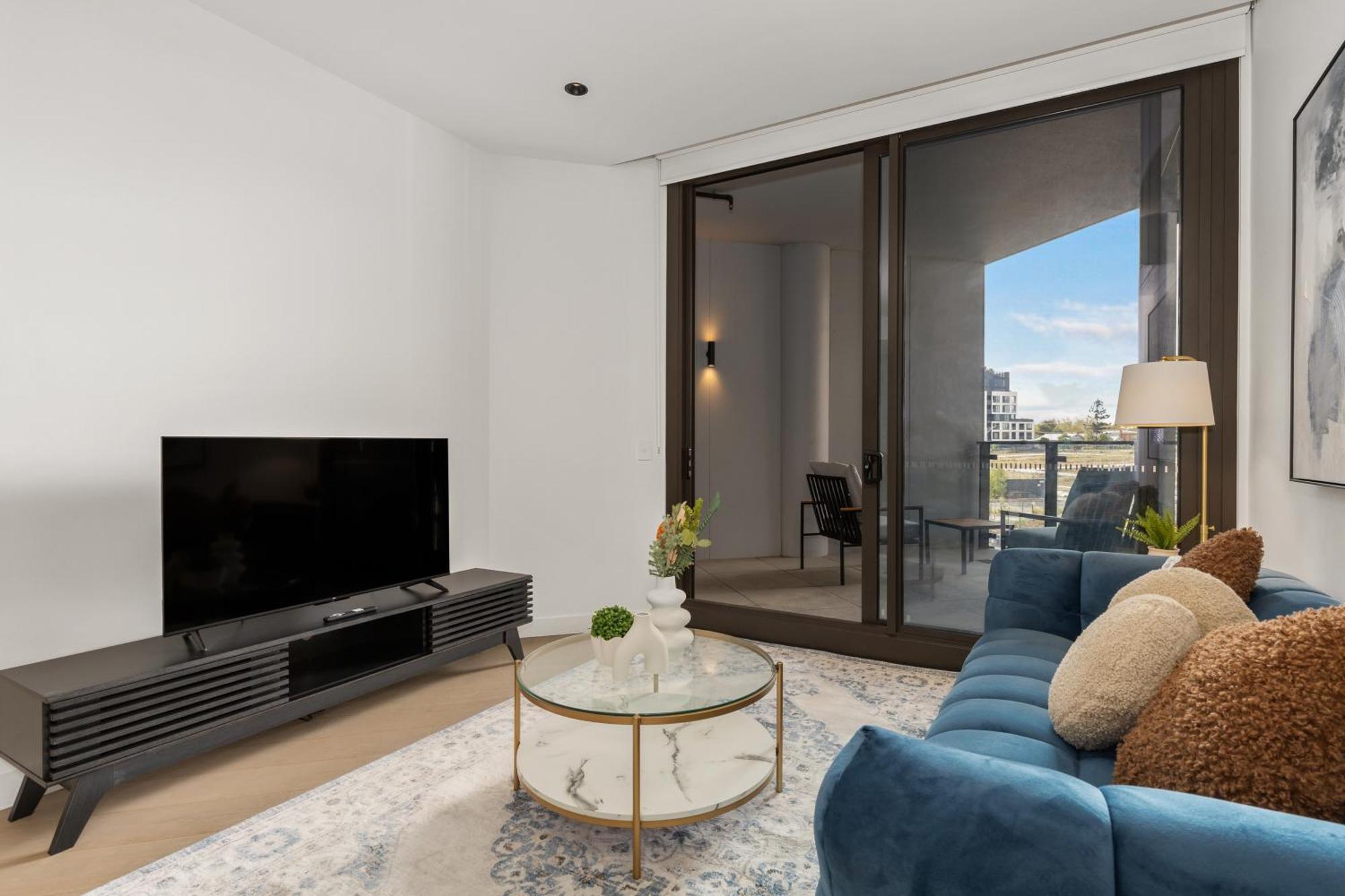 Apartment Modern & Stylish 1br W Balcony, Wifi & Parking