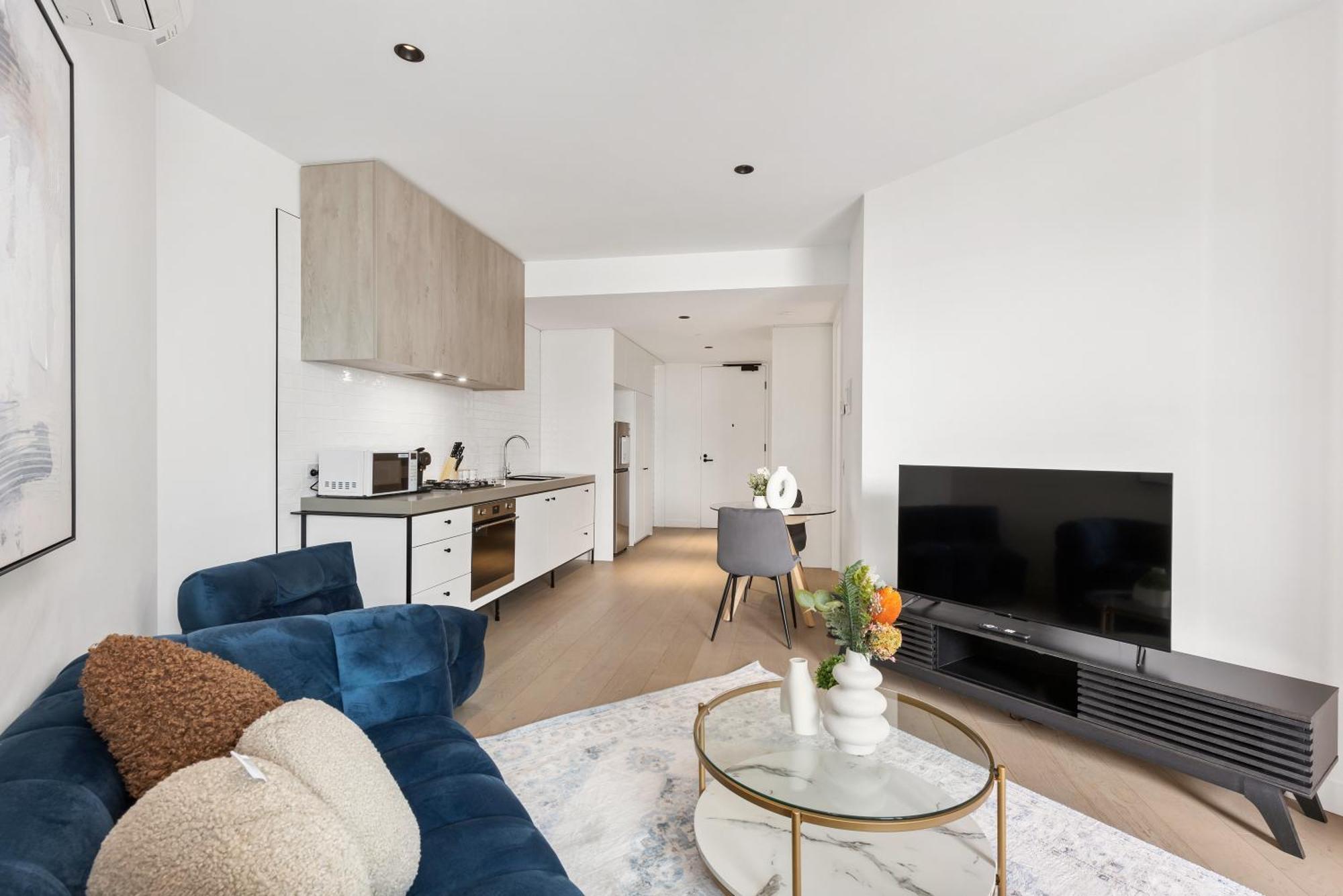 Apartment Modern & Stylish 1br W Balcony, Wifi & Parking