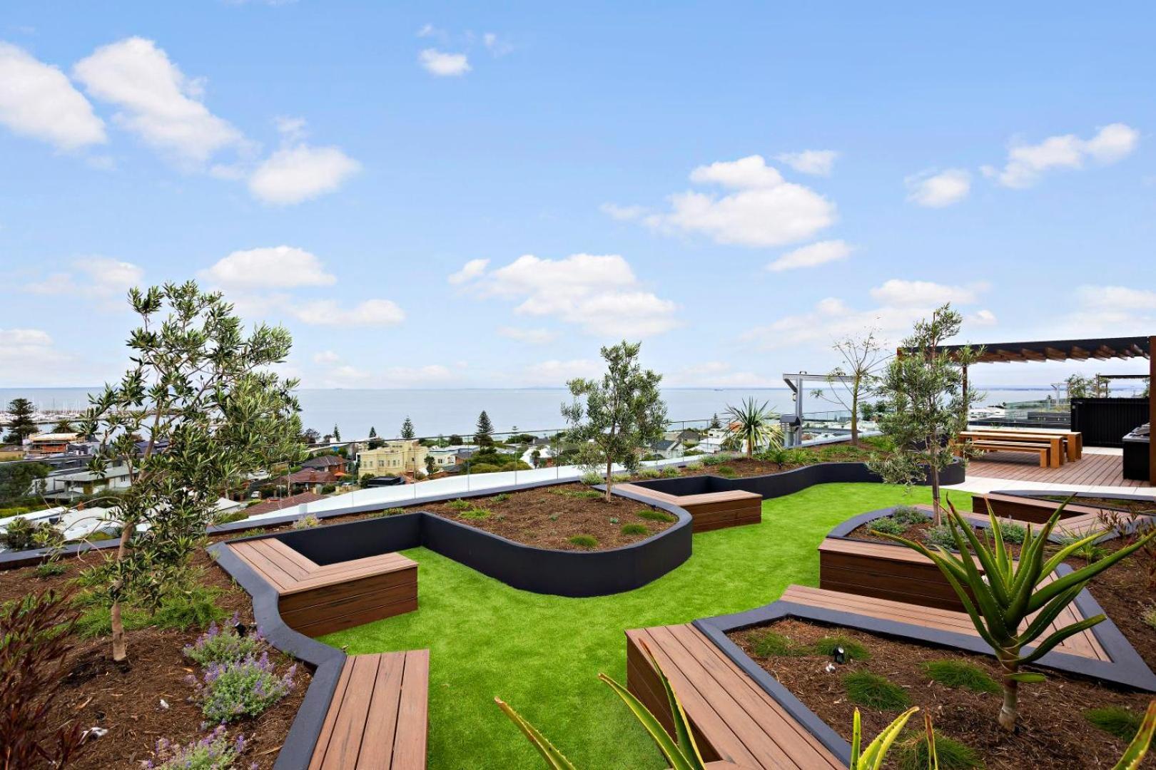 Sea View 2br W Rooftop Pool In Melb! Melbourne
