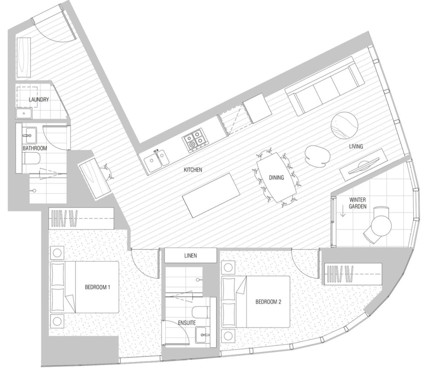 35d Stunning 2br Abnb-style Yarra View With Free Parking Holiday home Melbourne