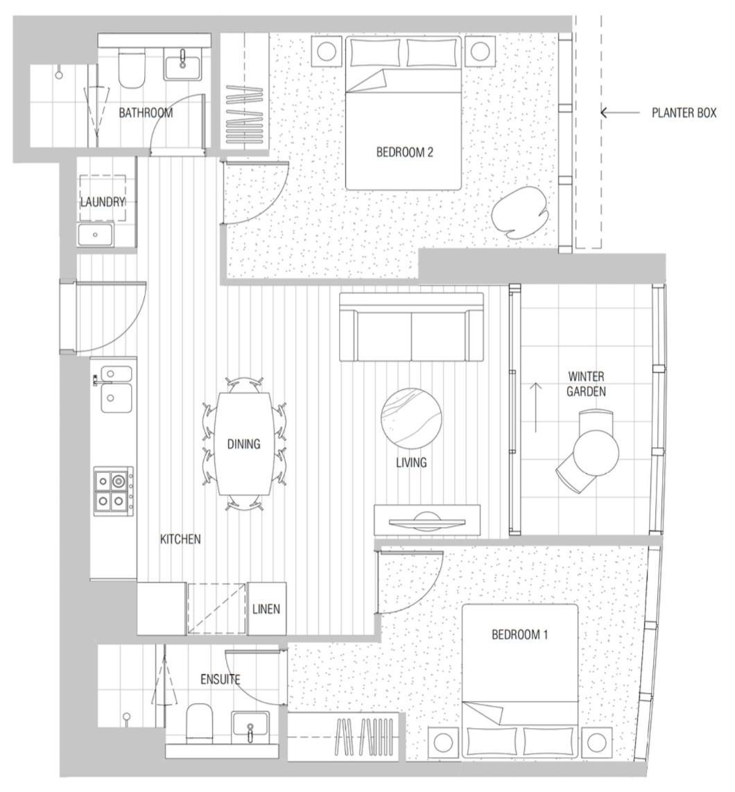 Apartment 74d Charming 2br Abnb With Modern Touches With Free Parking Melbourne