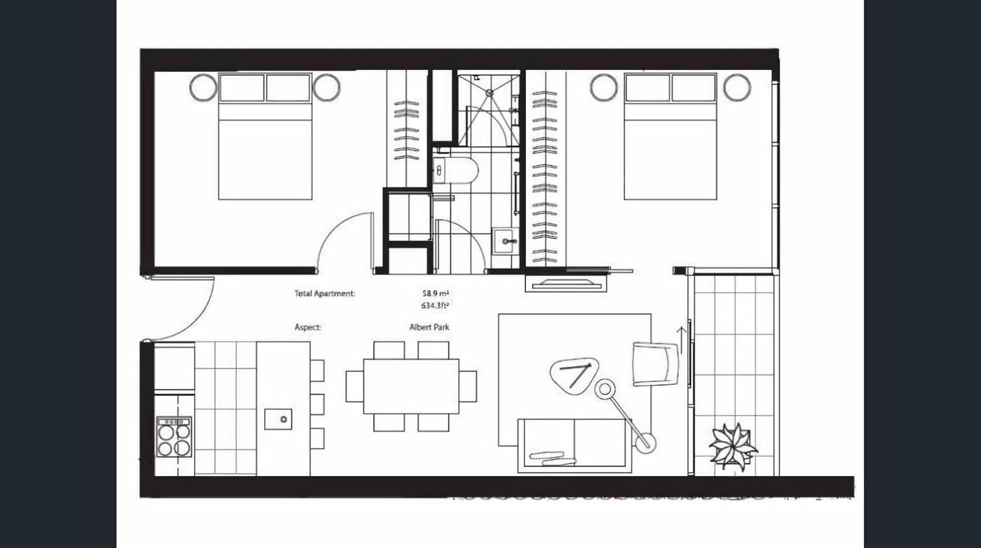 Sunny Southbank Retreat: 2-bed Haven With Views Apartment Melbourne