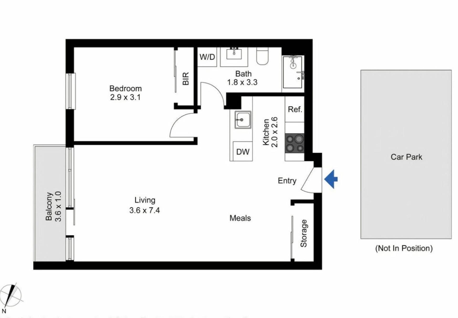 Cosy Gem; Tennis Court & Parking On St Kilda Rd Apartment Melbourne