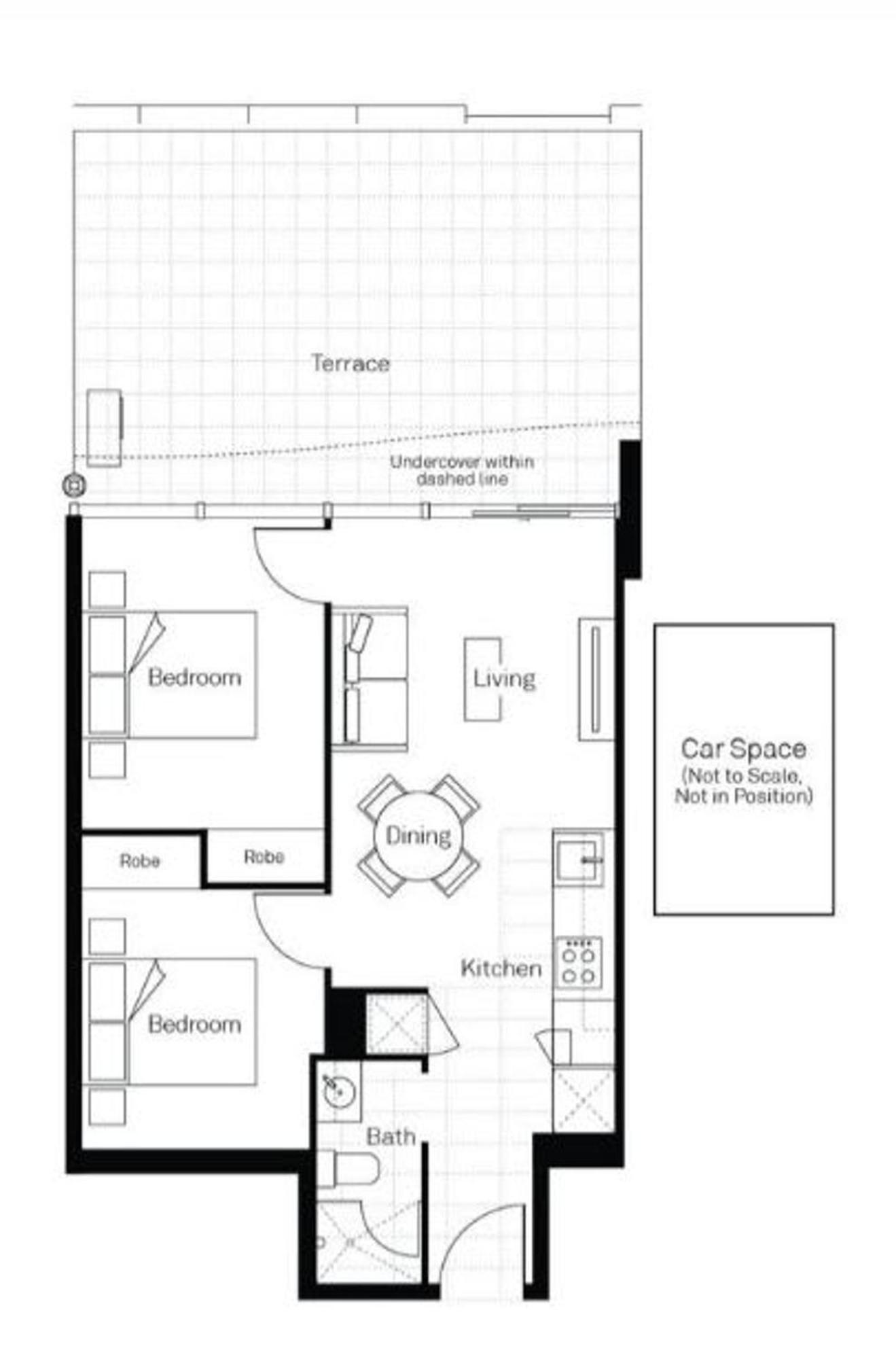 Latrobe St Gem 2-bedroom With Huge Deck & Car Park *