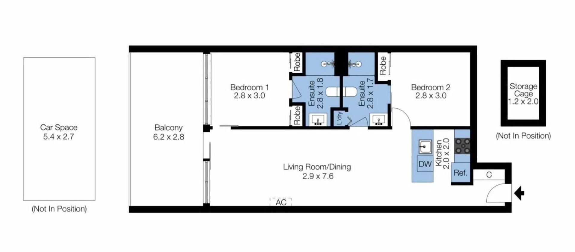 Cityscape Family Oasis 2br With Parking Apartment