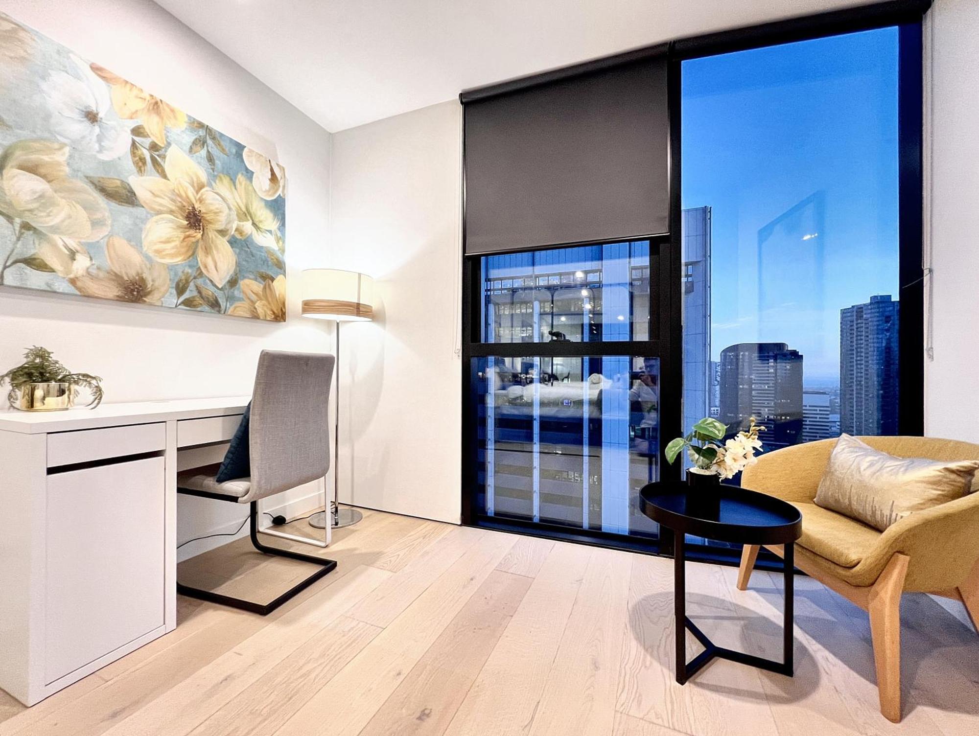 Apartment Beautiful 2b1b Cbd Melbourne