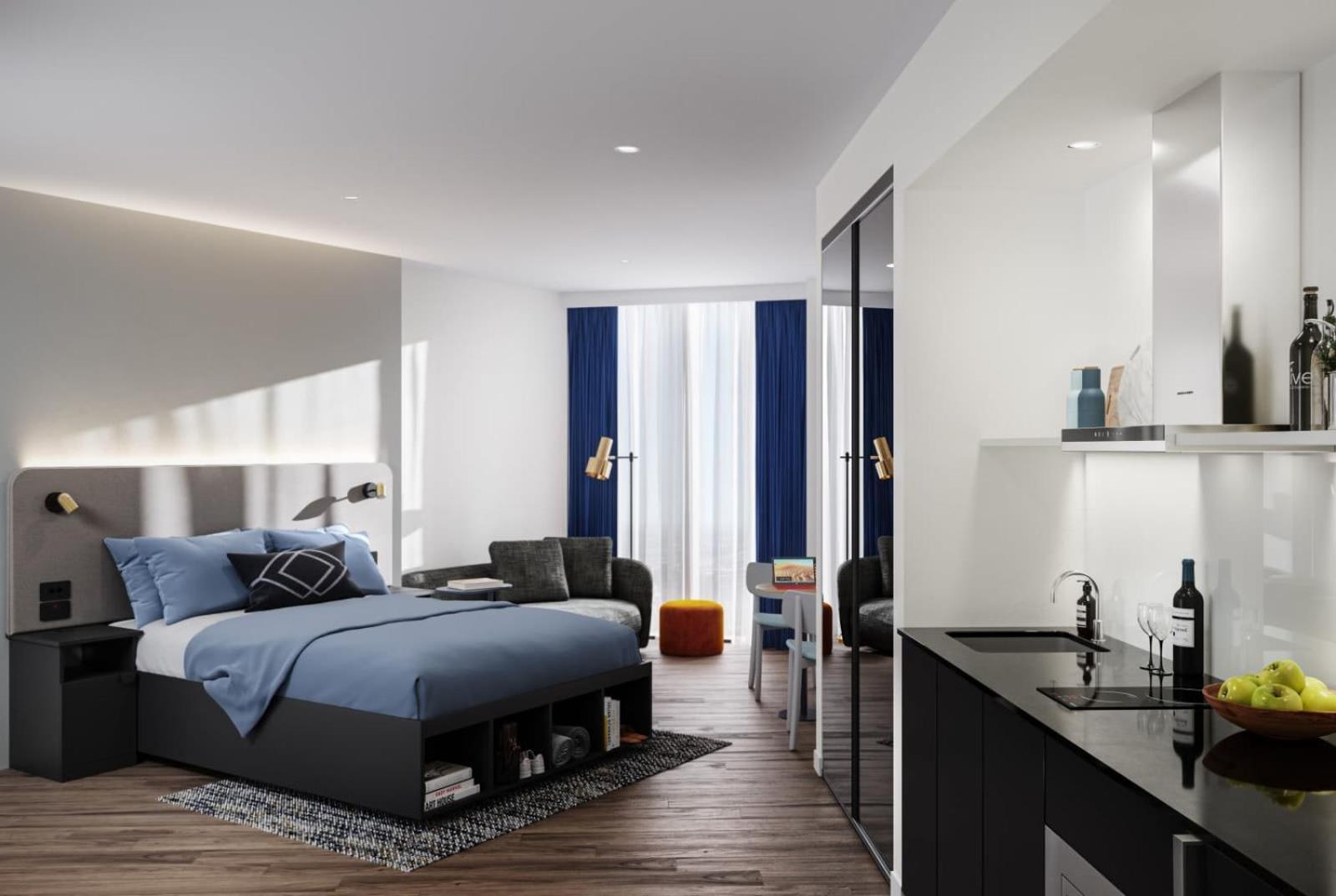 Studio At Aurora Near Port Apartment Melbourne