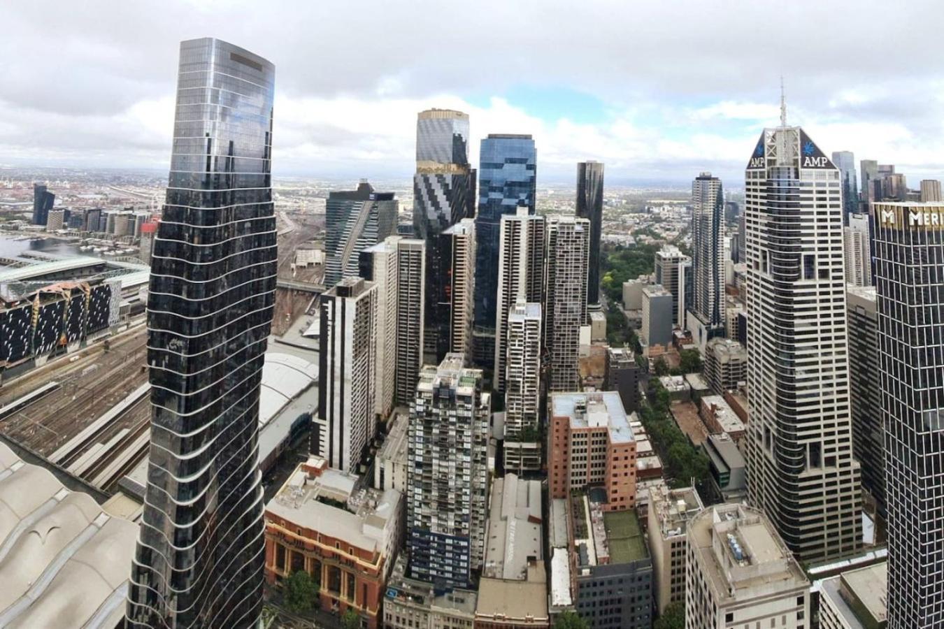 Cbd Southern Cross Collins St Skyline View Balcony Apartment Melbourne