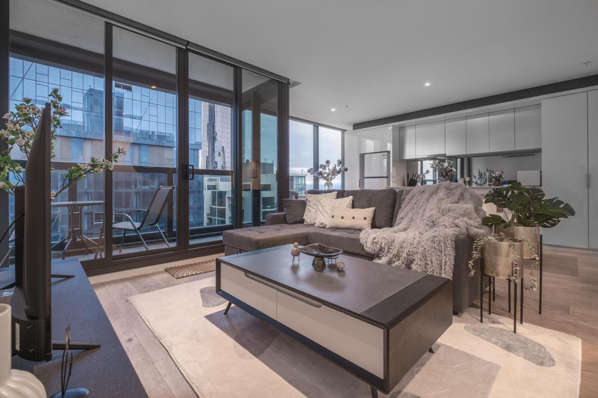 Manhattan Stadium View 3br2ba Free Parking Apartment Melbourne