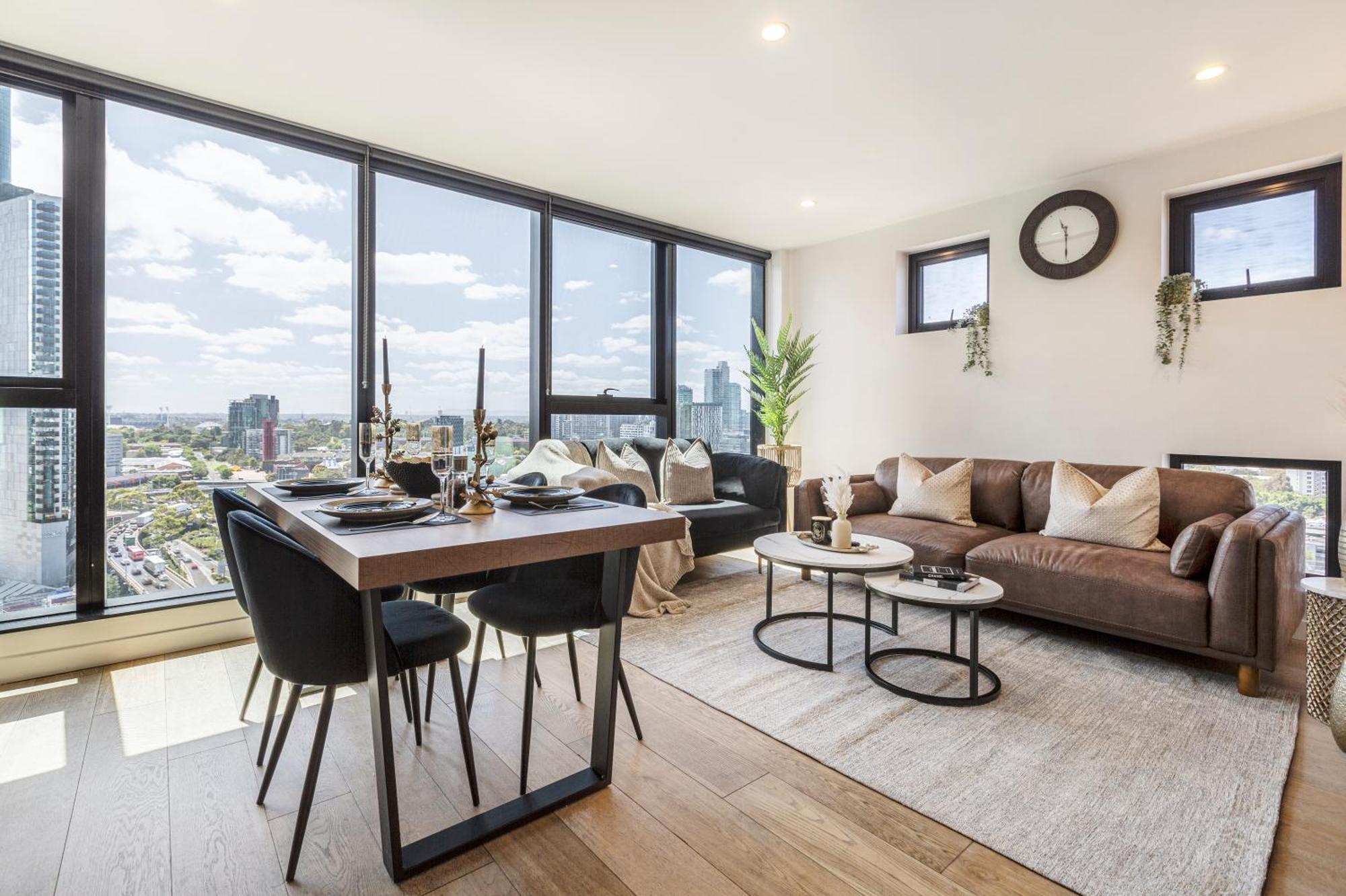 Apartment Urban Habitat King Bed 5min 2 Crown Netflix Melbourne