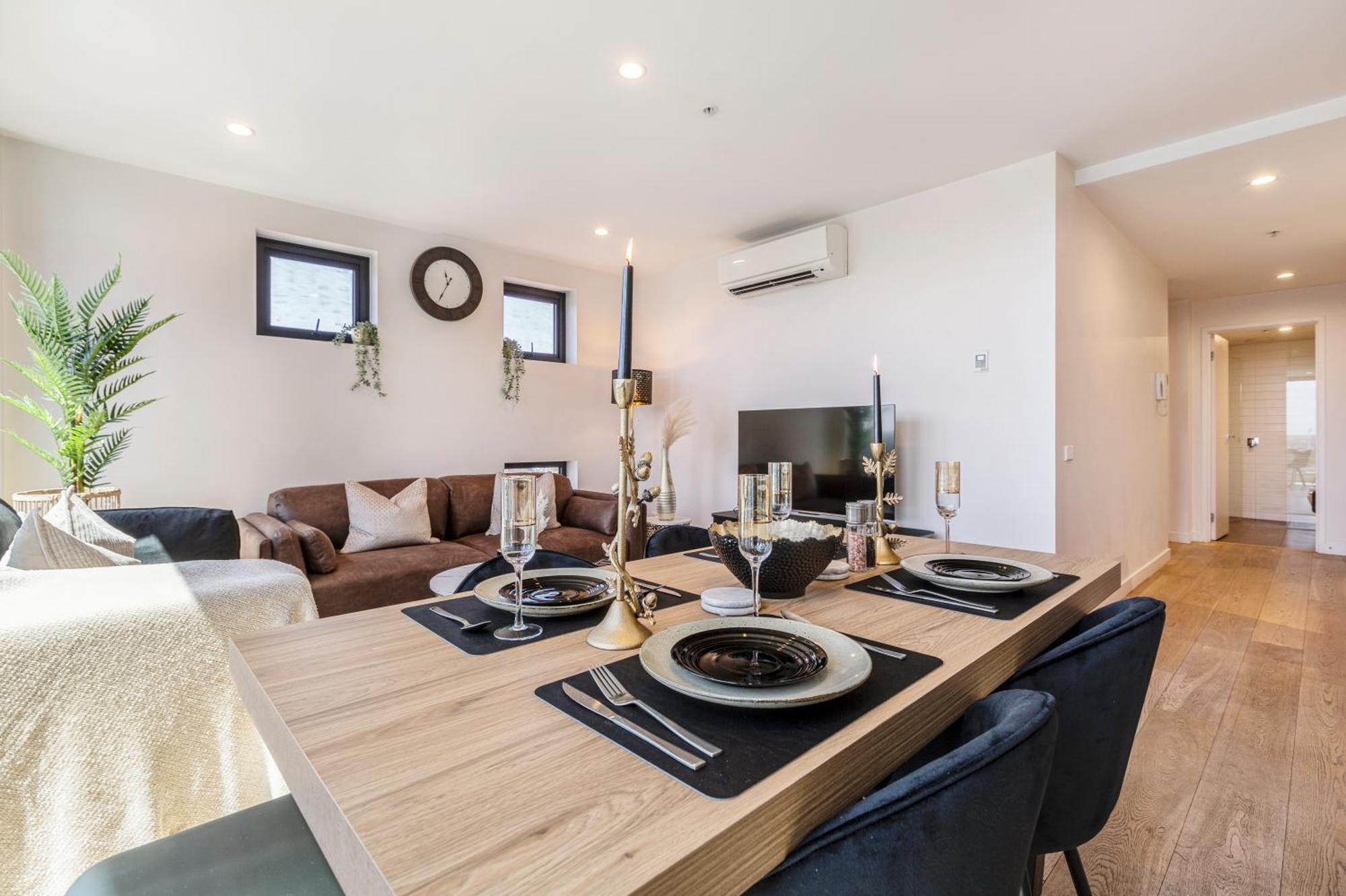 Apartment Urban Habitat King Bed 5min 2 Crown Netflix Melbourne