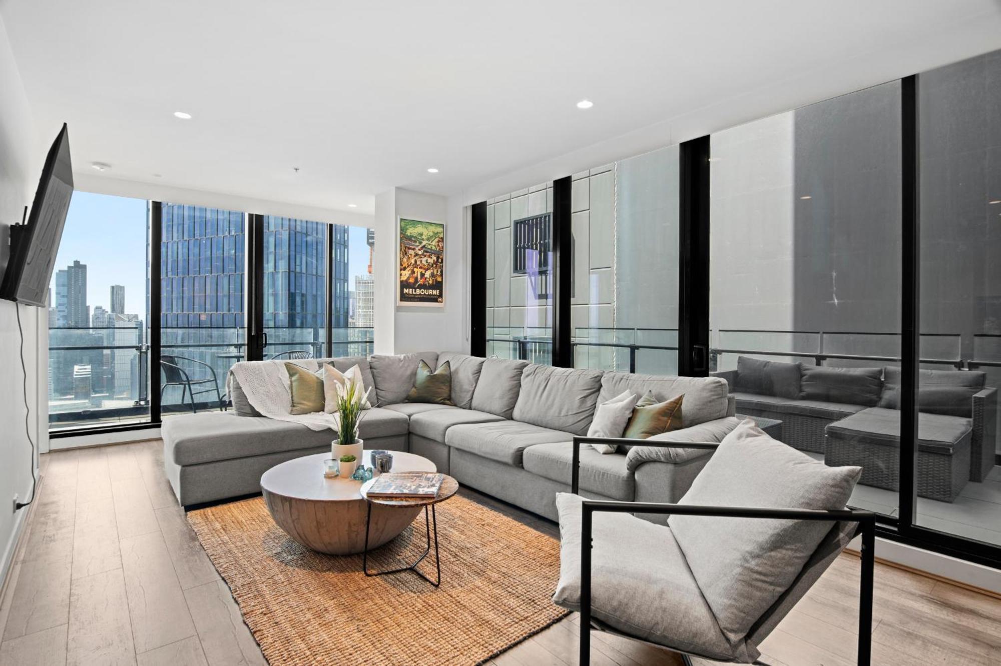 Luxe 3br Southbank - Gorgeous Views And Parking Melbourne