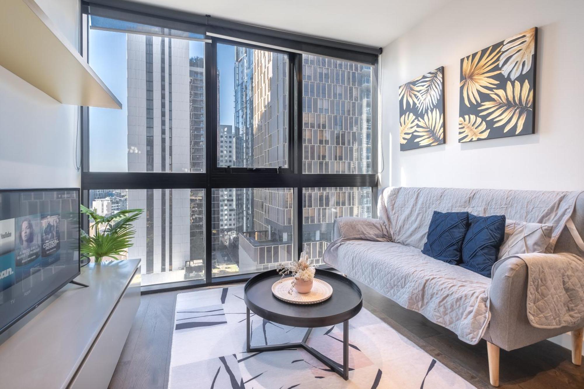 Relaxed 1br1ba View Wifi In Cbd Apartment Melbourne