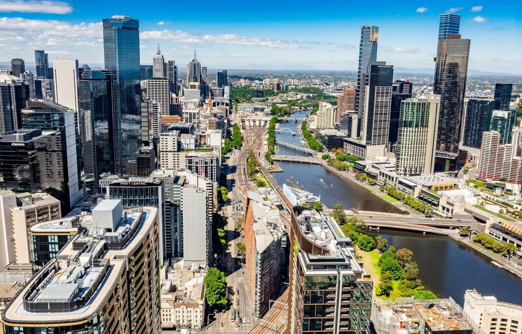 Pars - Quarter- Unique View Of And Yarra Apartment Melbourne