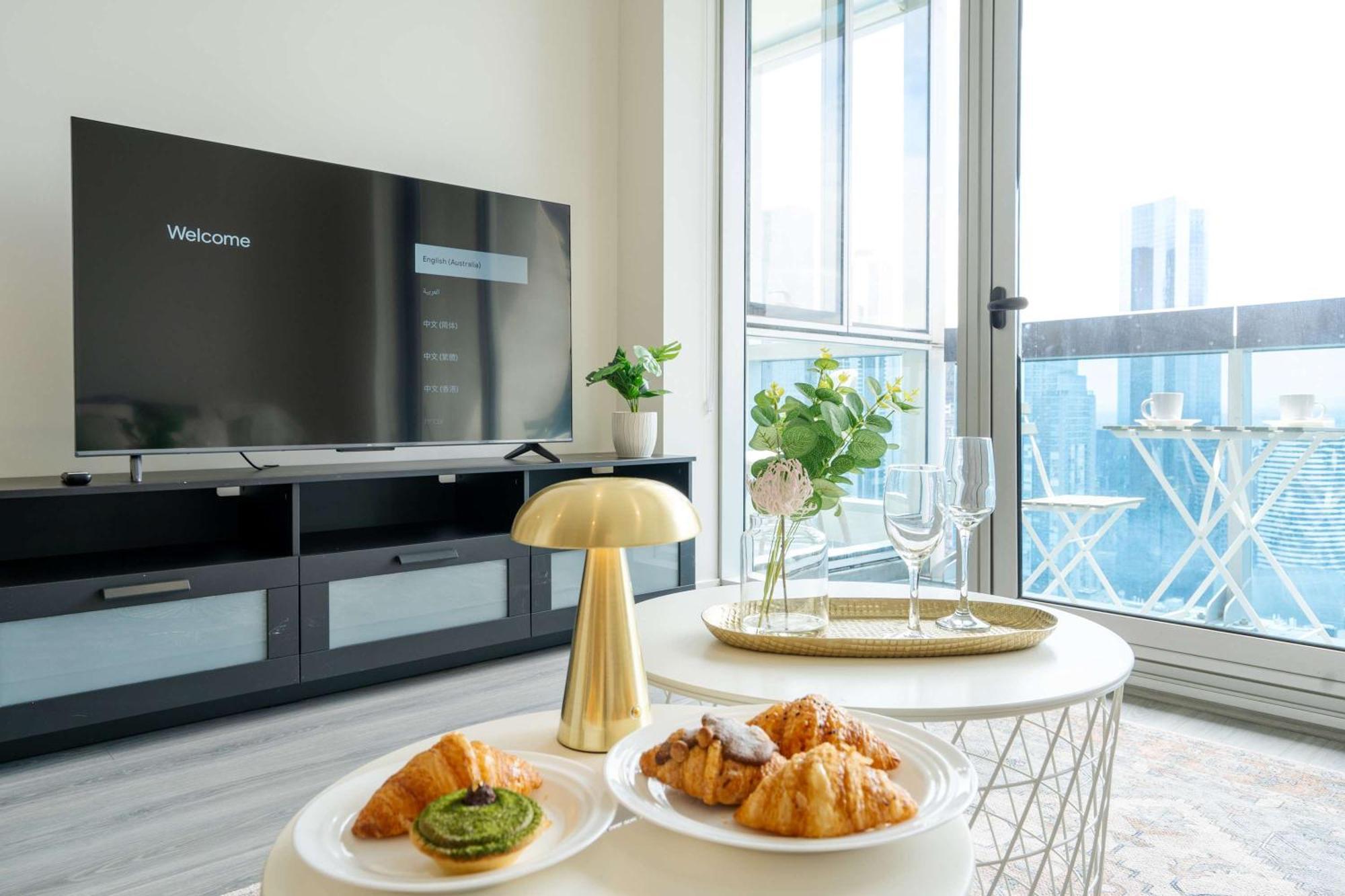 Apartment Modern 2b With Free Parking In Cbd
