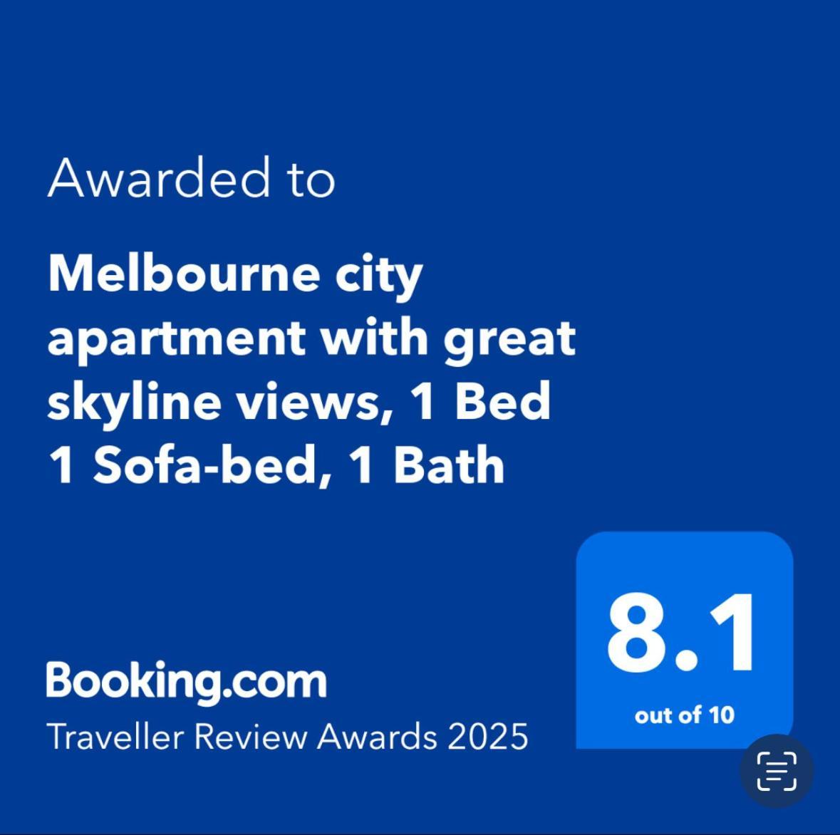 Apartment With Great Skyline Views, 1 Bed 1 Sofa-bed, 1 Bath