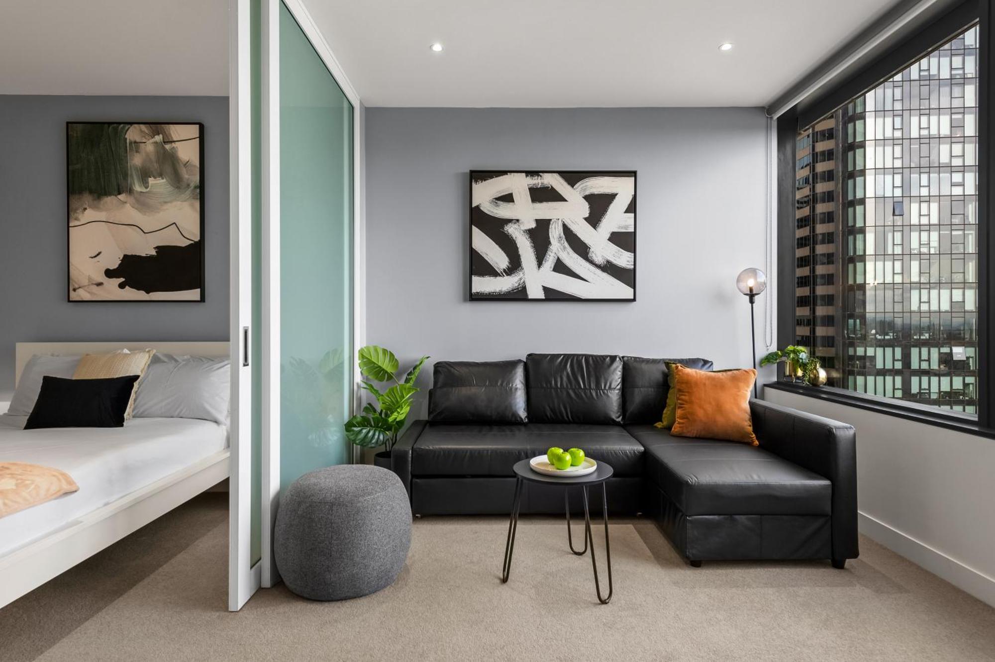 Apartment Cbd Park Views Retreat With Free Parking - Up To 4 Pax