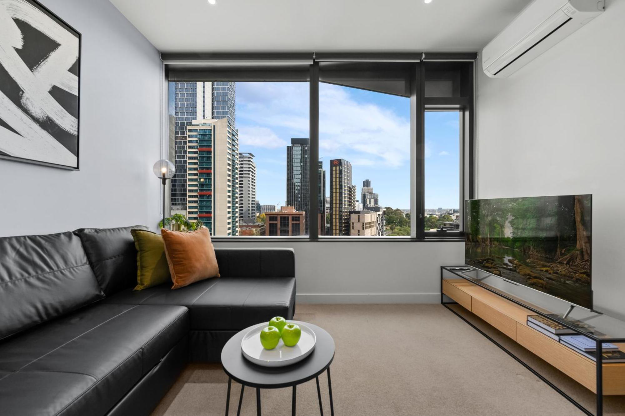 Cbd Park Views Retreat With Free Parking - Up To 4 Pax Apartment *