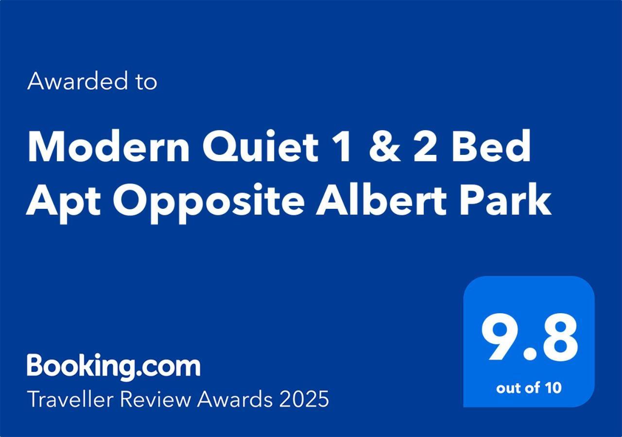 Modern Quiet 1 & 2 Bed Opposite Park