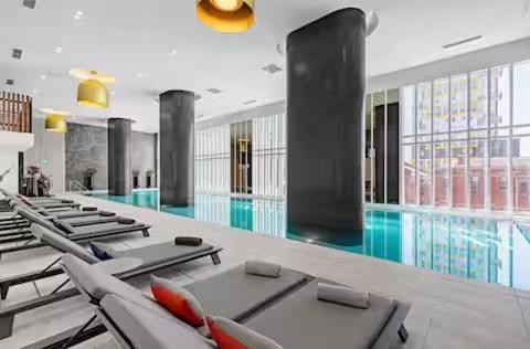 Apartment Bright 1b West W Free Parking #mv09 *