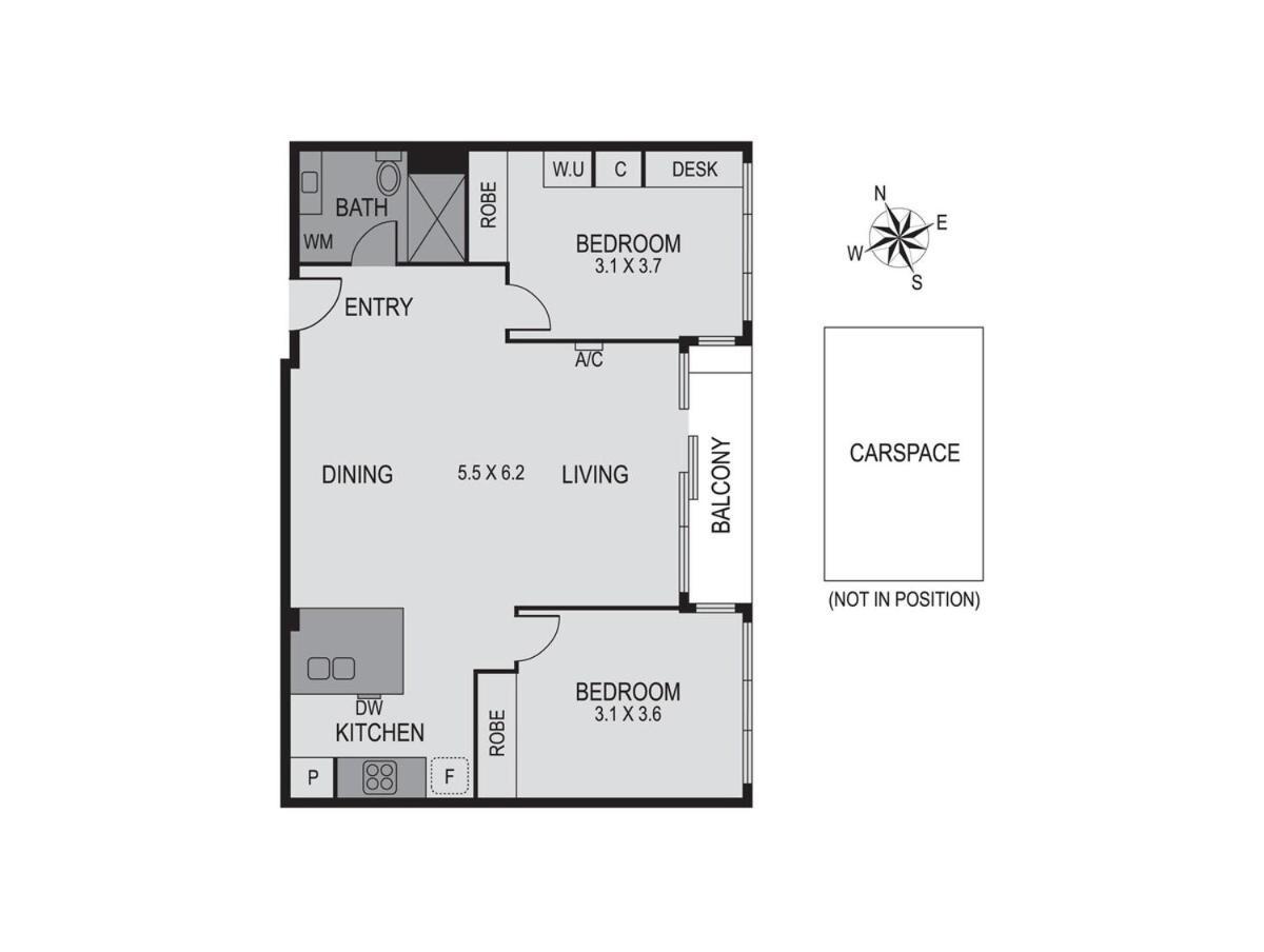 Apartment 2 Bedroom Great View, Free Parking, Tennis Court & Pool *
