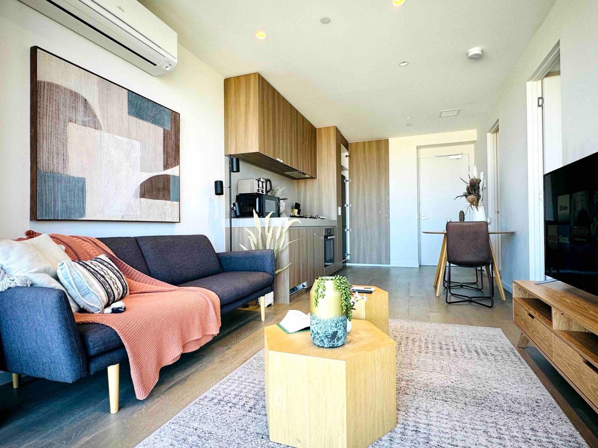 Peaceful 1br On St Kilda Rd Free Parking #sb16 *