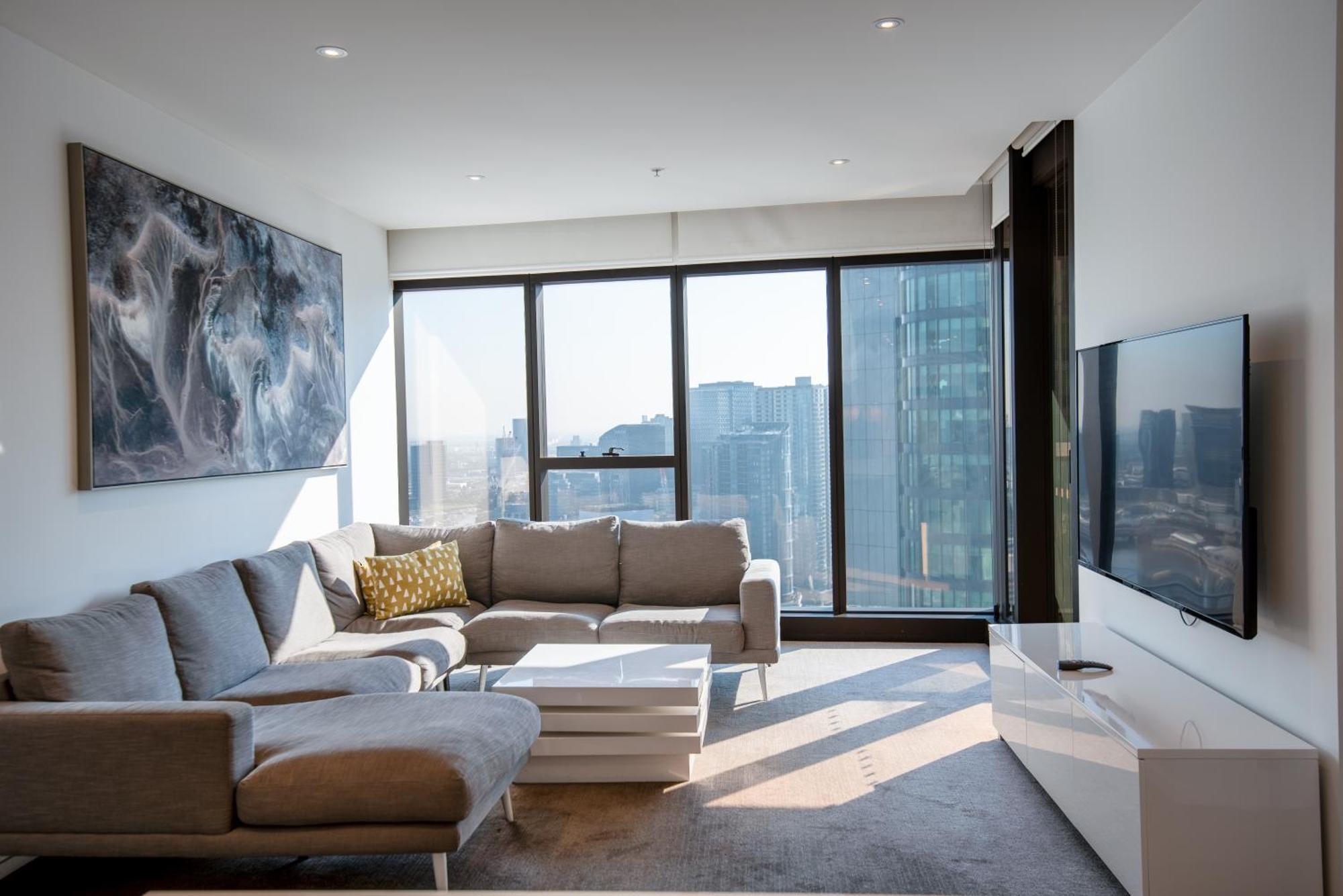 Apartment Prima Tower Level 33 With Balcony Melbourne