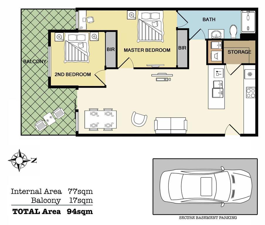 ☆ Heart Of St Kilda ☆ Infinity Pool+parking+wifi * Melbourne