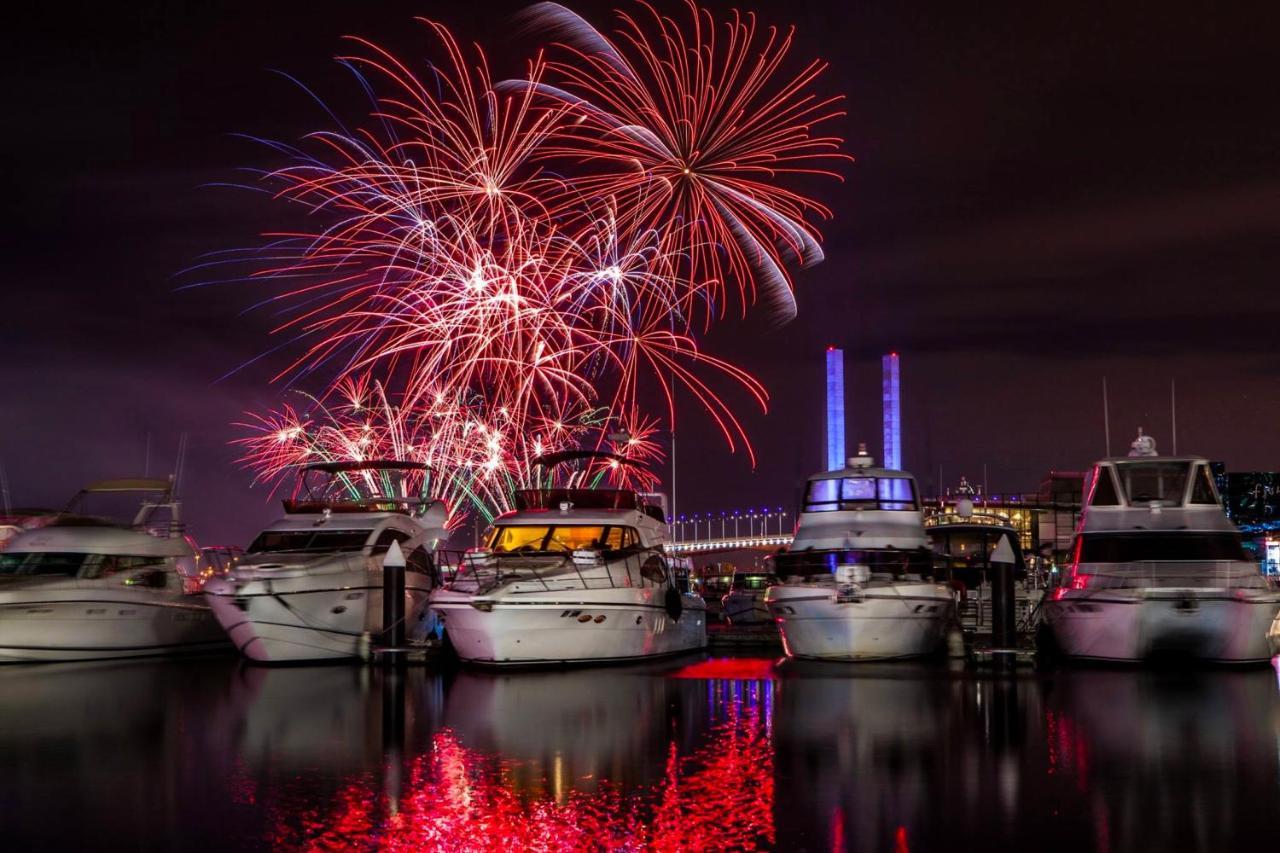 Pride Docklands Waterfront View Melbourne