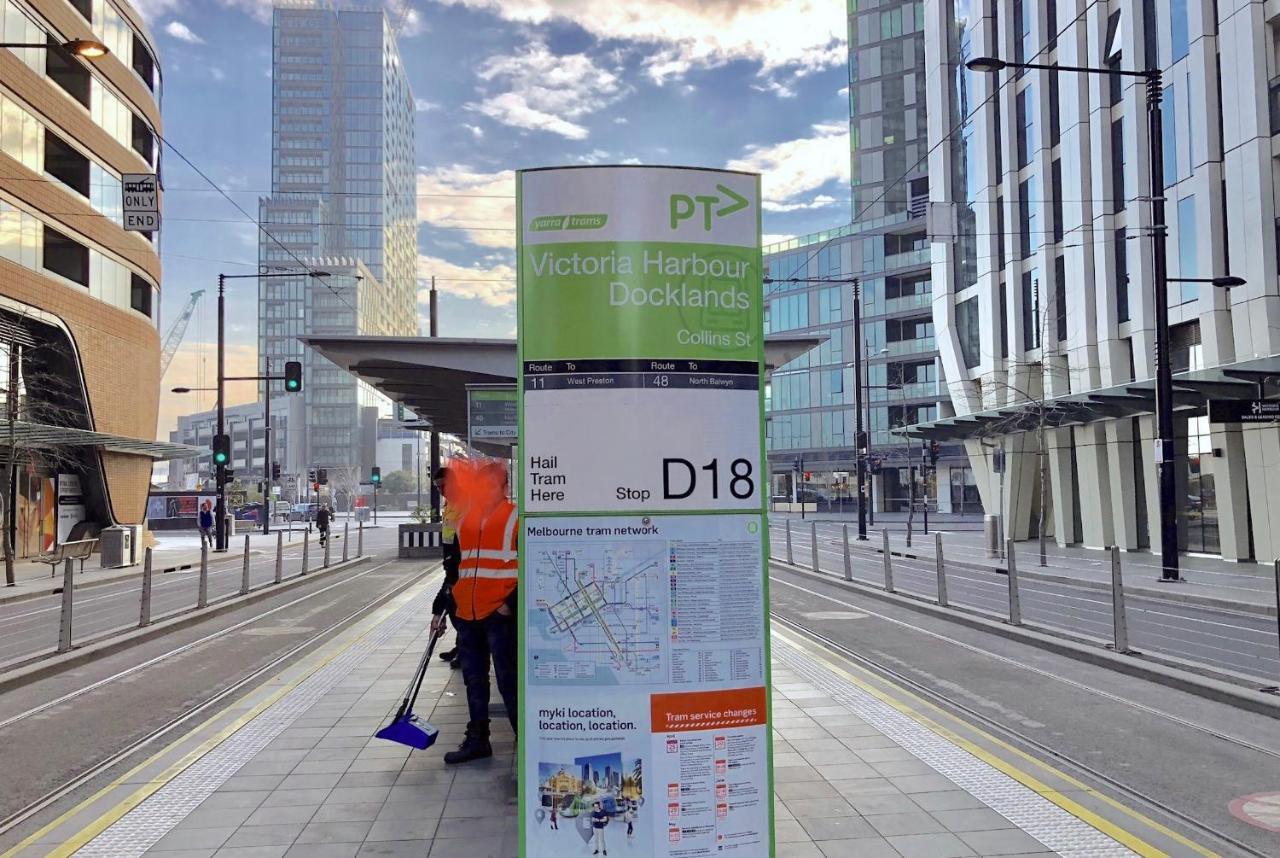 Pride Docklands Waterfront View Melbourne
