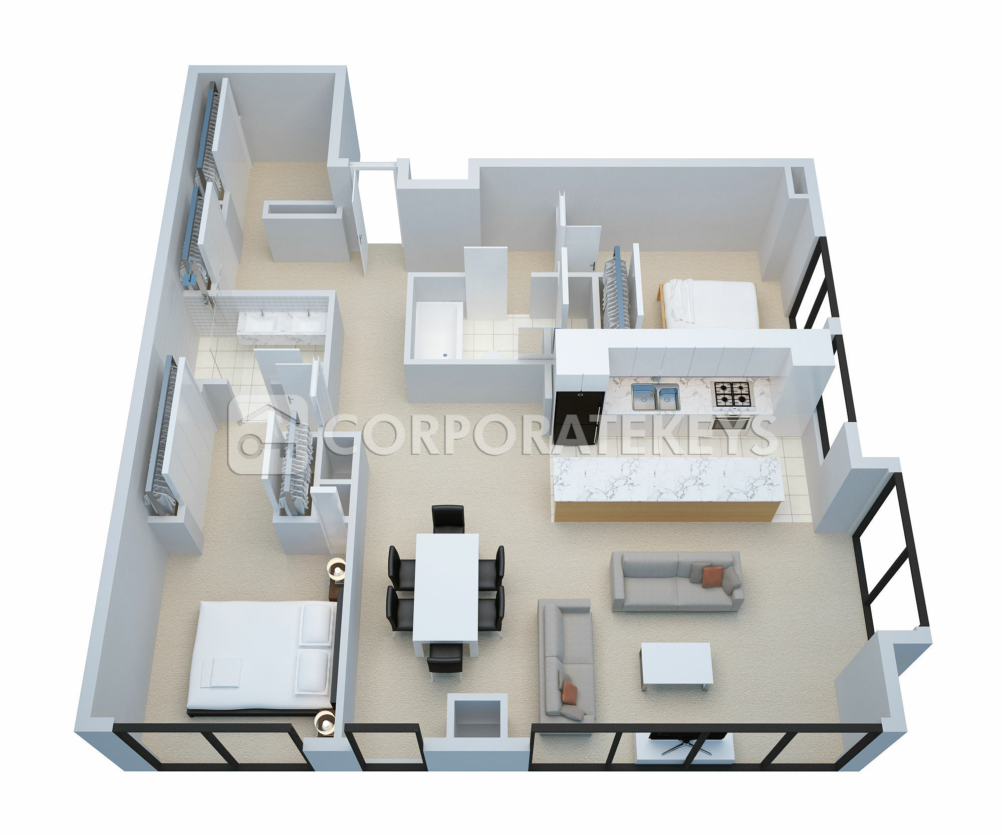 Aparthotel Corporate Keys - Freshwater Place 4*