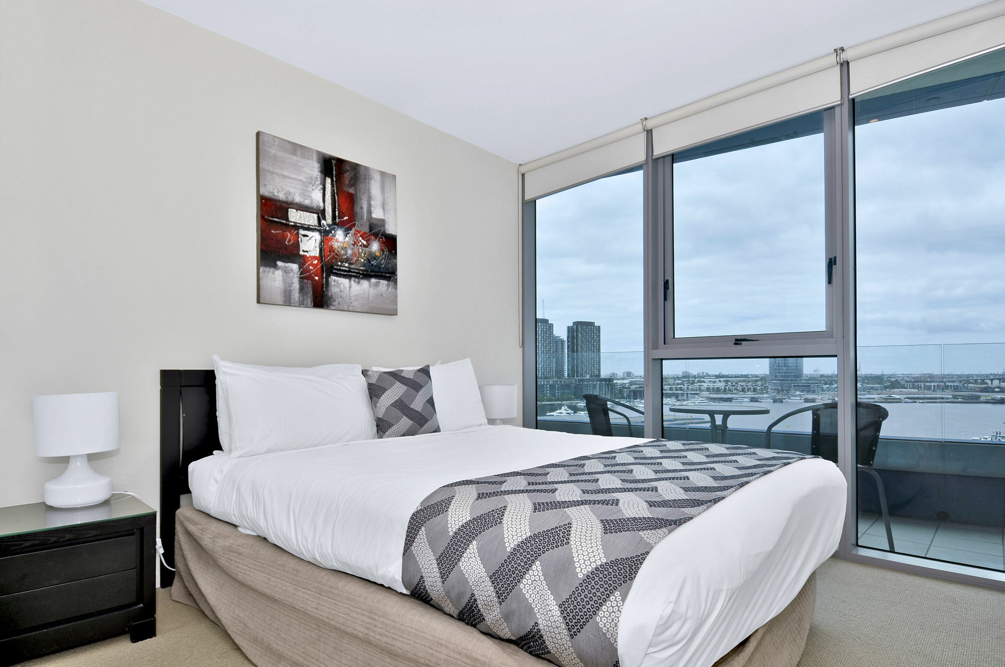 Apartment View At Docklands Melbourne