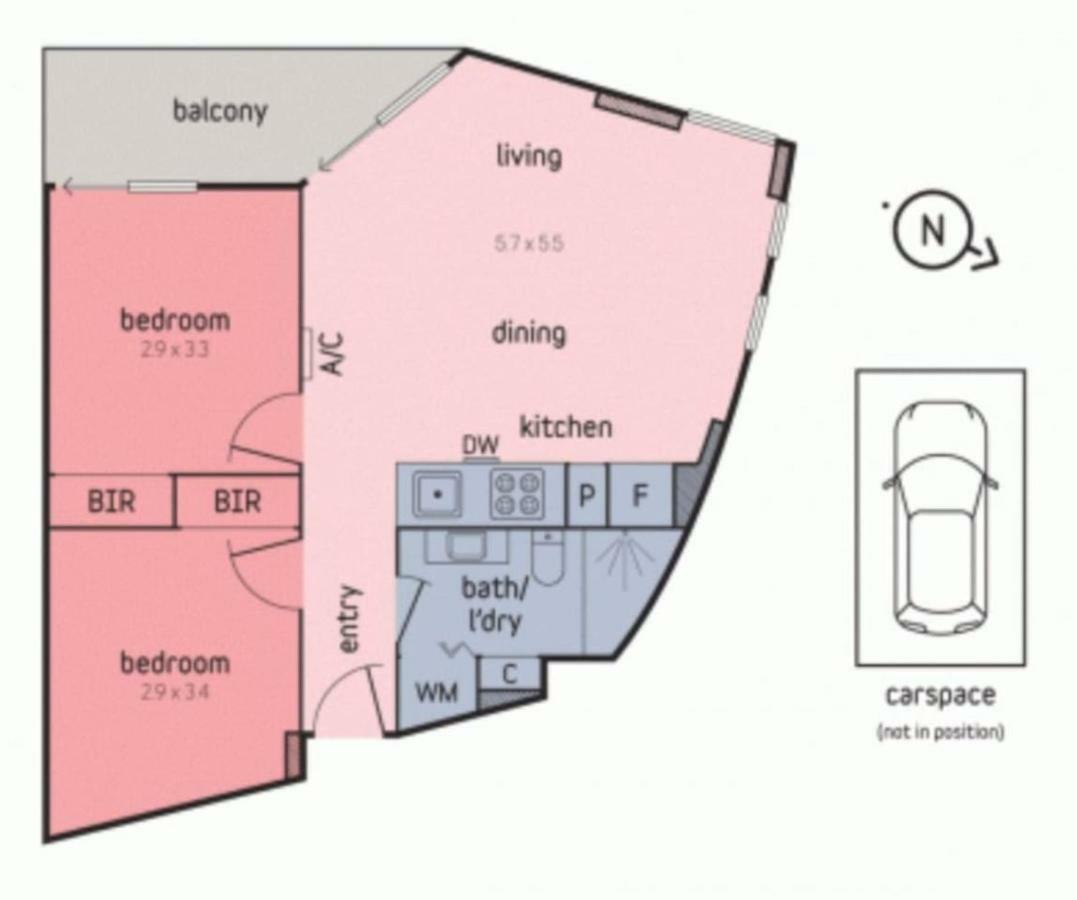 2bedroom With Views In Docklands Next To Cbd & Marvel Stadium Melbourne