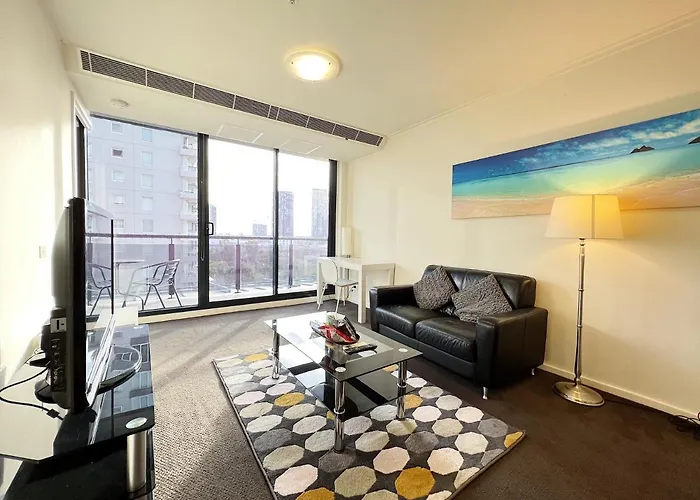 Southbank One Bedroom Apartment Near Crown Casino & Convention Centre