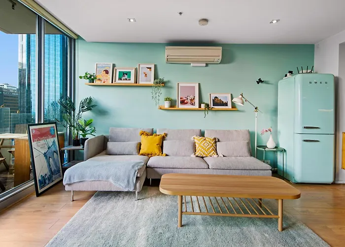 Blue Oasis With Gym, Pool And Parking In The Cbd