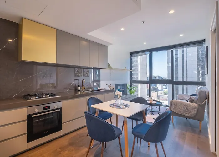 Relaxed 1Br1Ba City View Apt Wifi In Heart Melcbd