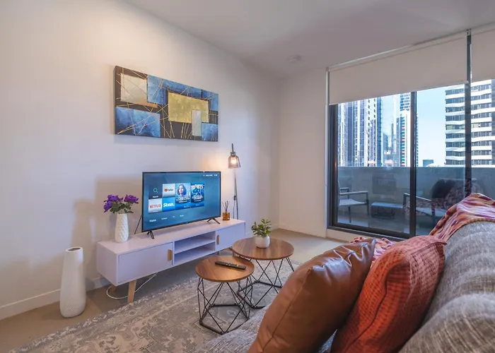 Bright 1Br1Ba In Mel Cbd Balcony Wifi