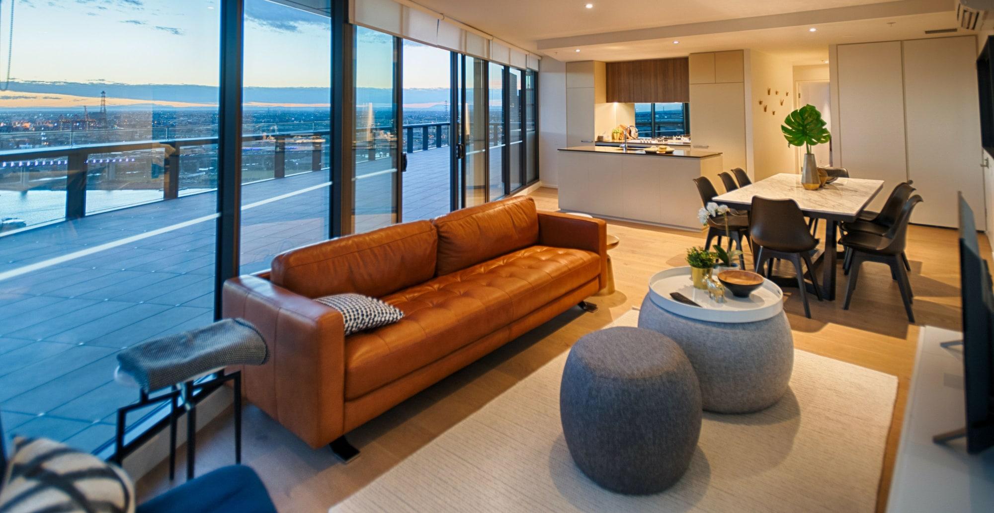 Orange Apartment Melbourne