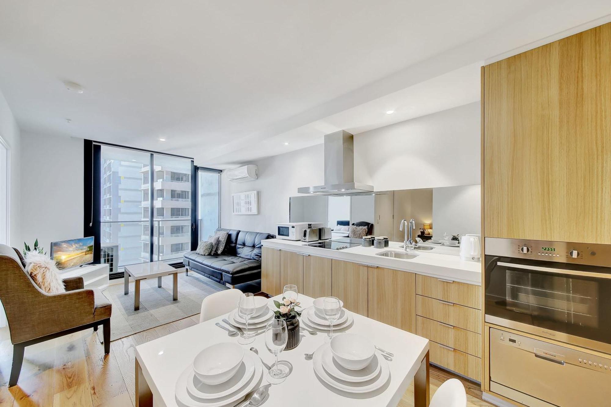 Apartment Chic 2br Next To Southern Cross Views Melbourne