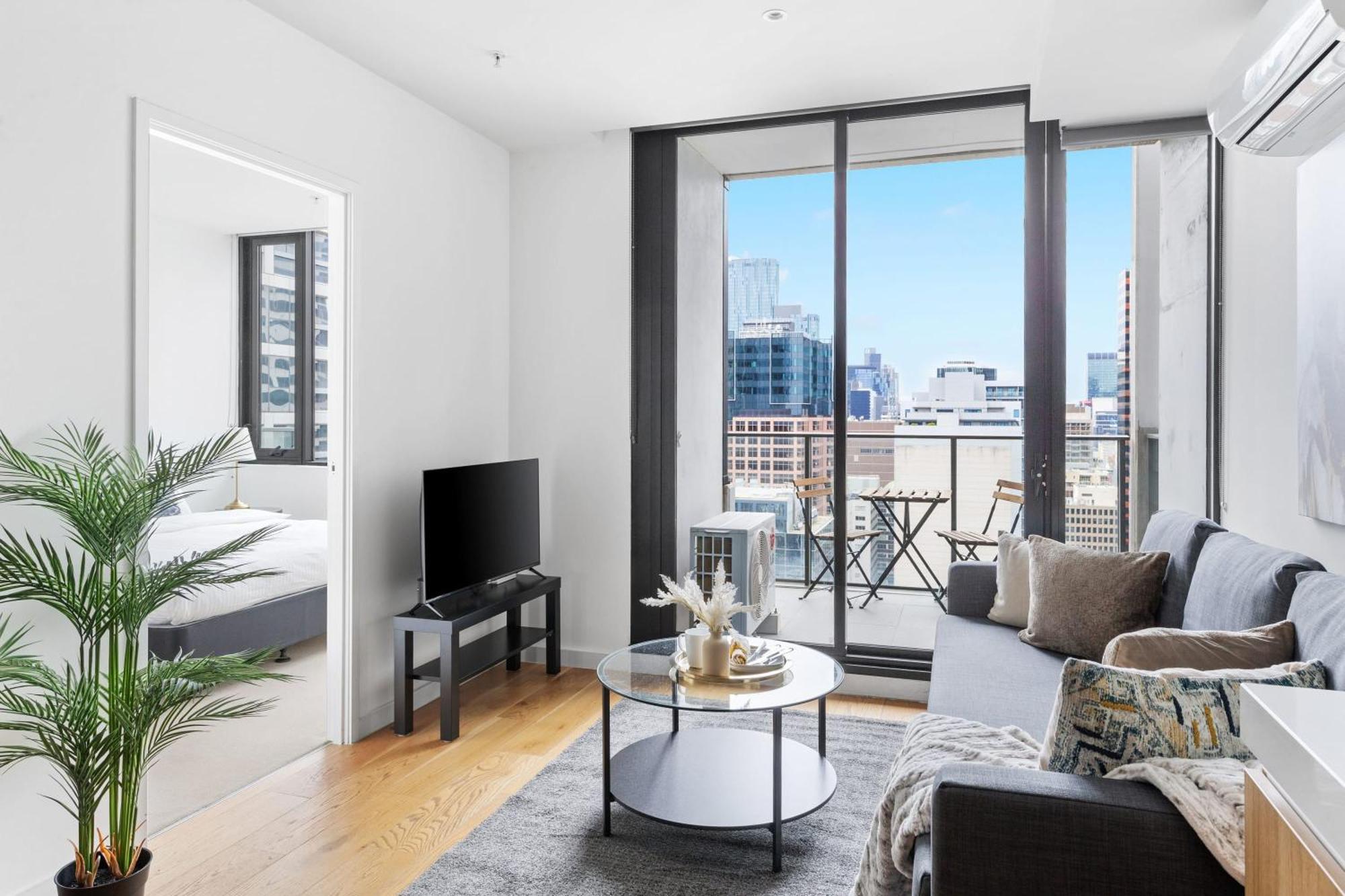 Modern 2br Next To Southern Cross Free Parking Apartment Melbourne