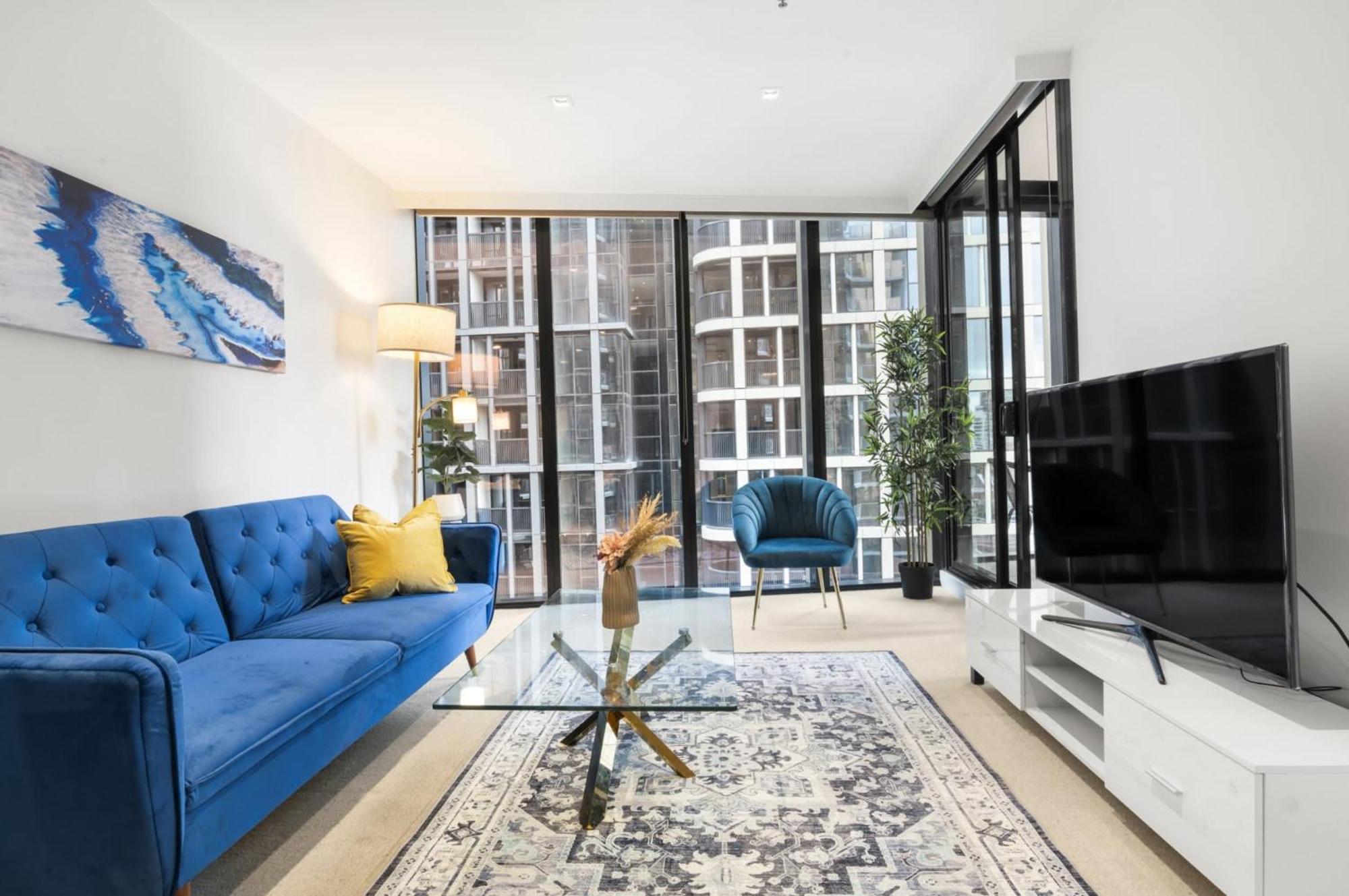 Apartment Blue Haven At Marvel Stadium - Rooftop Pool & Free Parking Melbourne