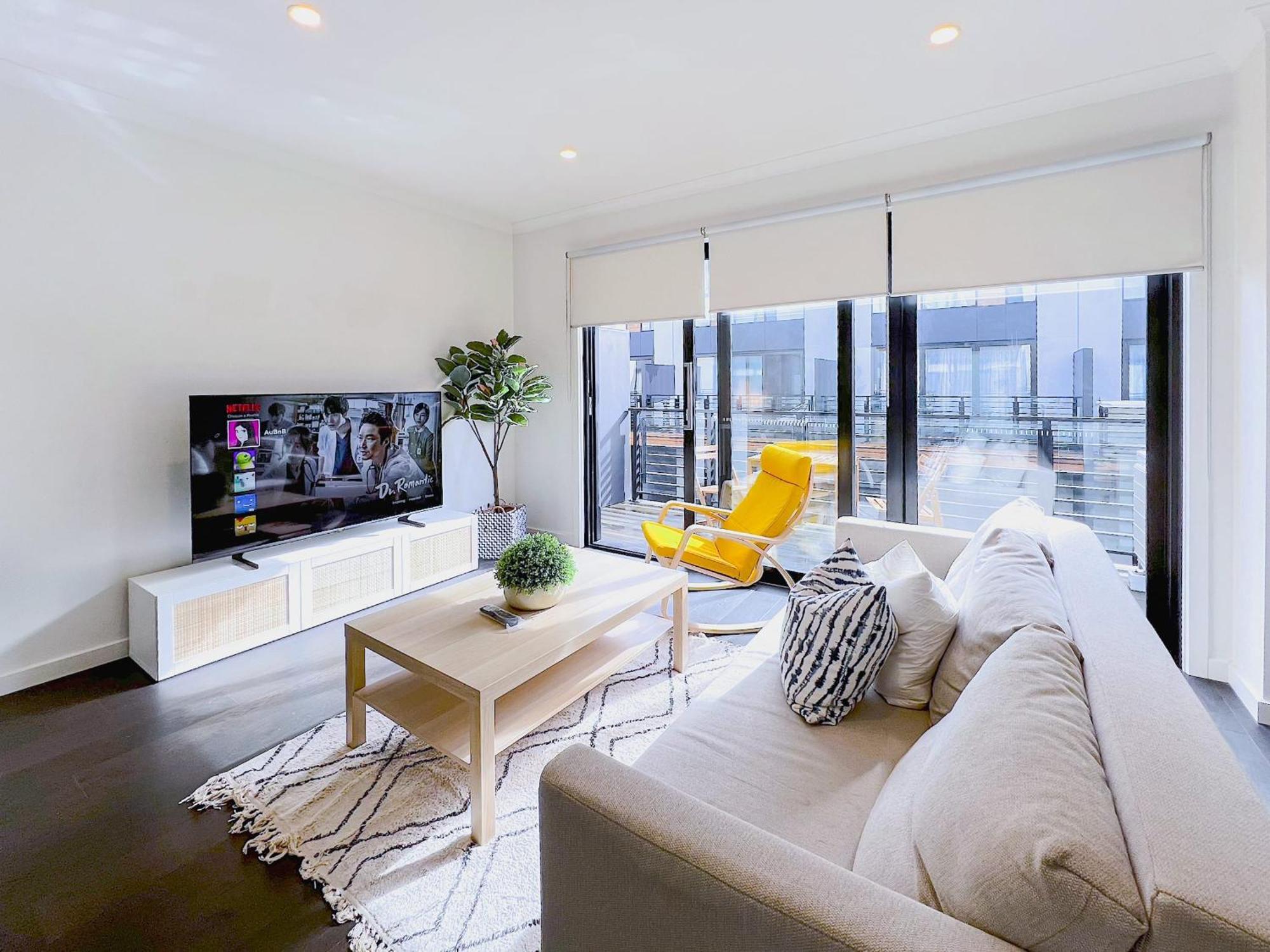 Holiday home Modern 3-level Townhouse Freeparking Melbourne