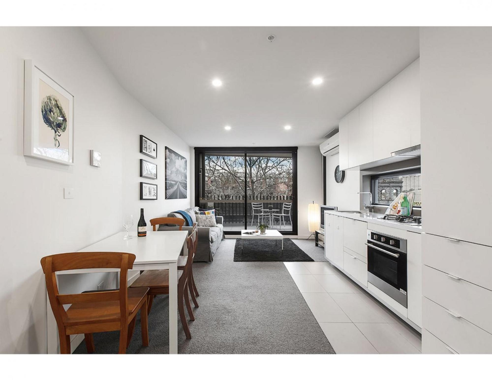 Apartment Modern 2 Bed In Trendy Collingwood *