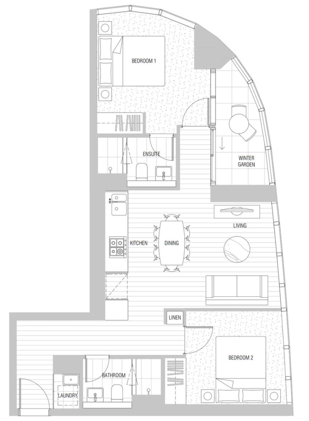 42d Stylish Abnb 2br Near Yarra River Crown * Melbourne