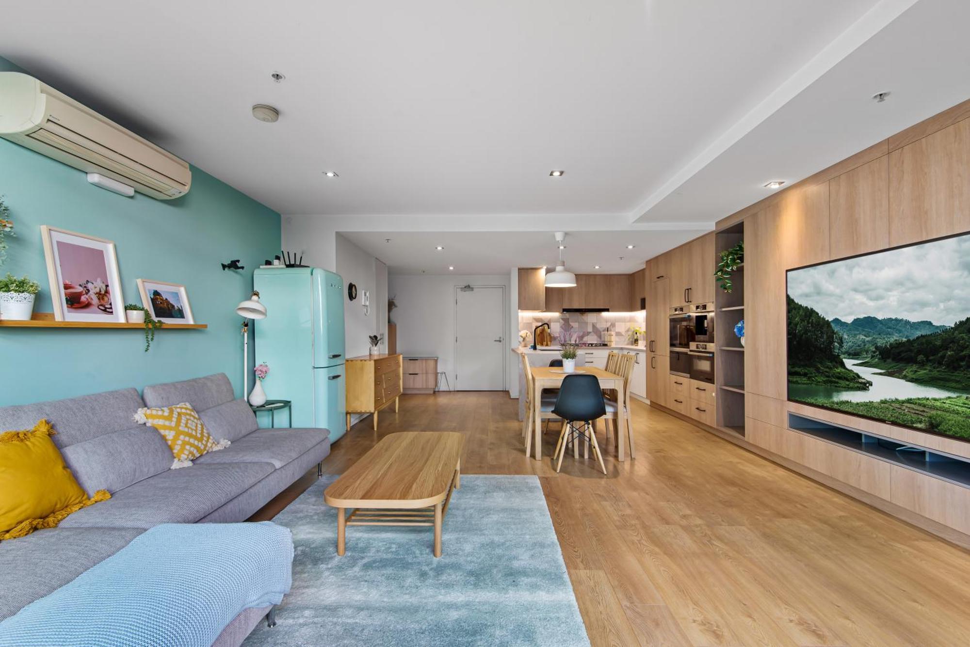 Blue Oasis With Gym, Pool And Parking In The Cbd *